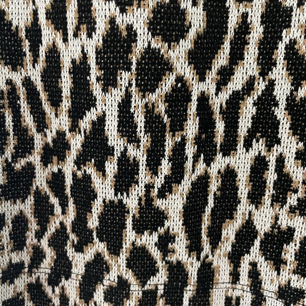 Nwt Loft Cheetah Print Mock Turtleneck Top / Xs /… - image 6